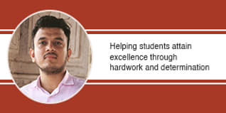 Helping students attain excellence through hardwork and determination
